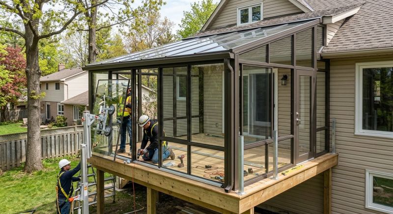 Deck Enclosure Construction in Longmont, CO