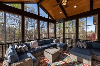 Deck Enclosure Installation in Knoxville, TN