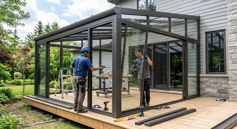 Enclosed Deck Installation in Arvada, CO