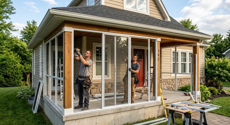 Enclosed Porch Installation in Cincinnati, OH
