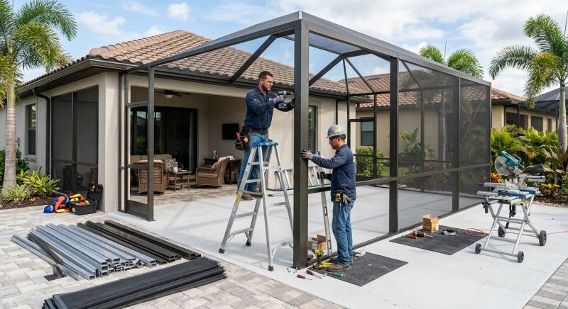 Lanai Enclosure Installation in Seattle, WA