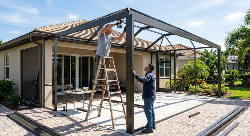 Lanai Installation in Arvada, CO