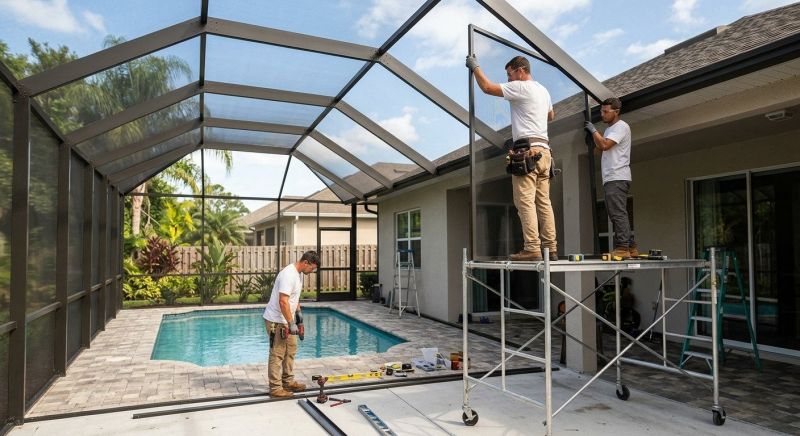 Lanai Installation in Knoxville, TN