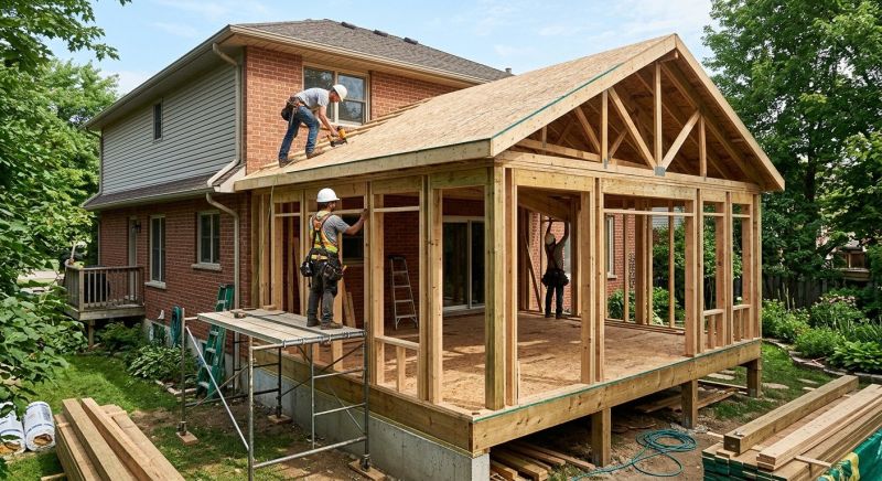 Sunroom Addition Construction in Dallas, TX