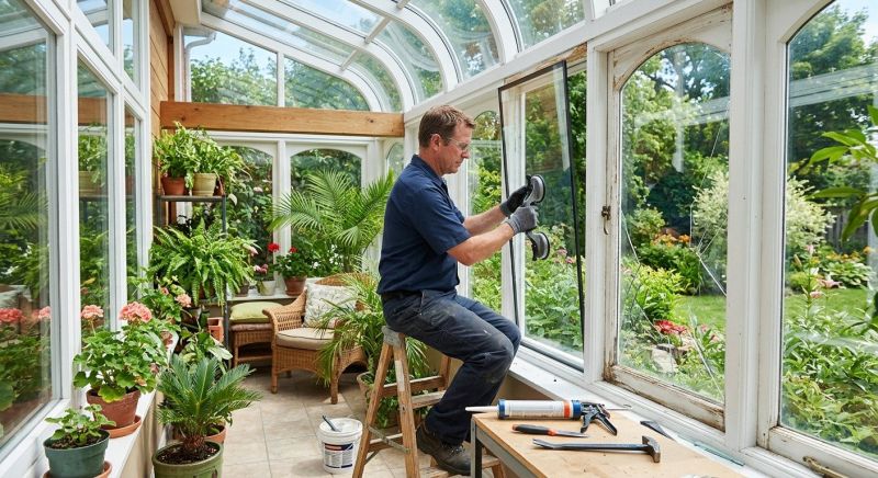 Sunroom Glass Repair in Cincinnati, OH