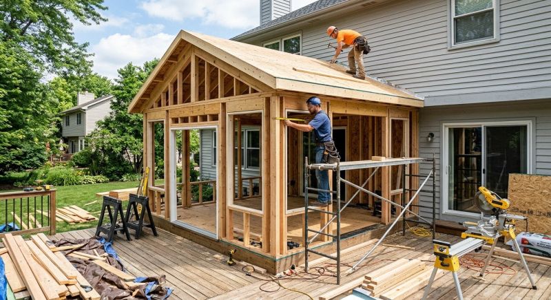 Three Season Room Construction in Boulder, CO