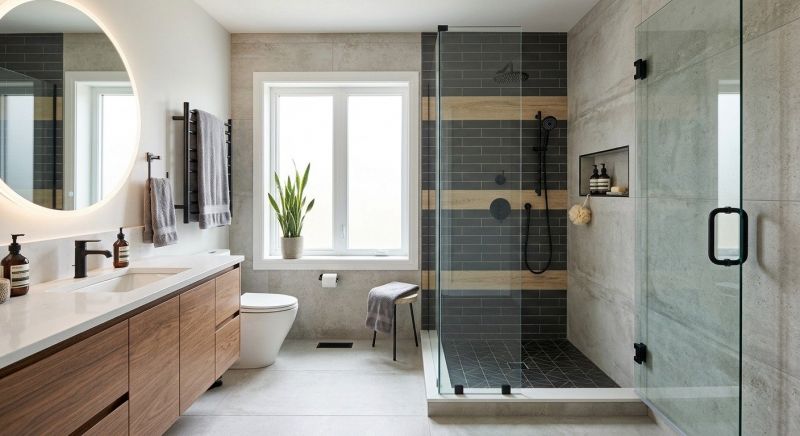 Tub To Shower Conversion in Framingham, MA