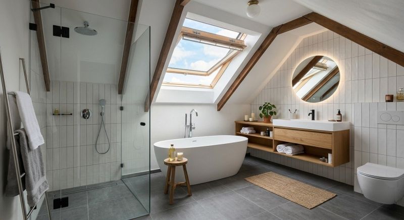 Attic Bathroom Remodeling in Clearwater, FL